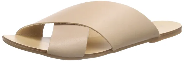 Pieces Psjama Leather Sandal Ciabatte Donna 36 Pelle