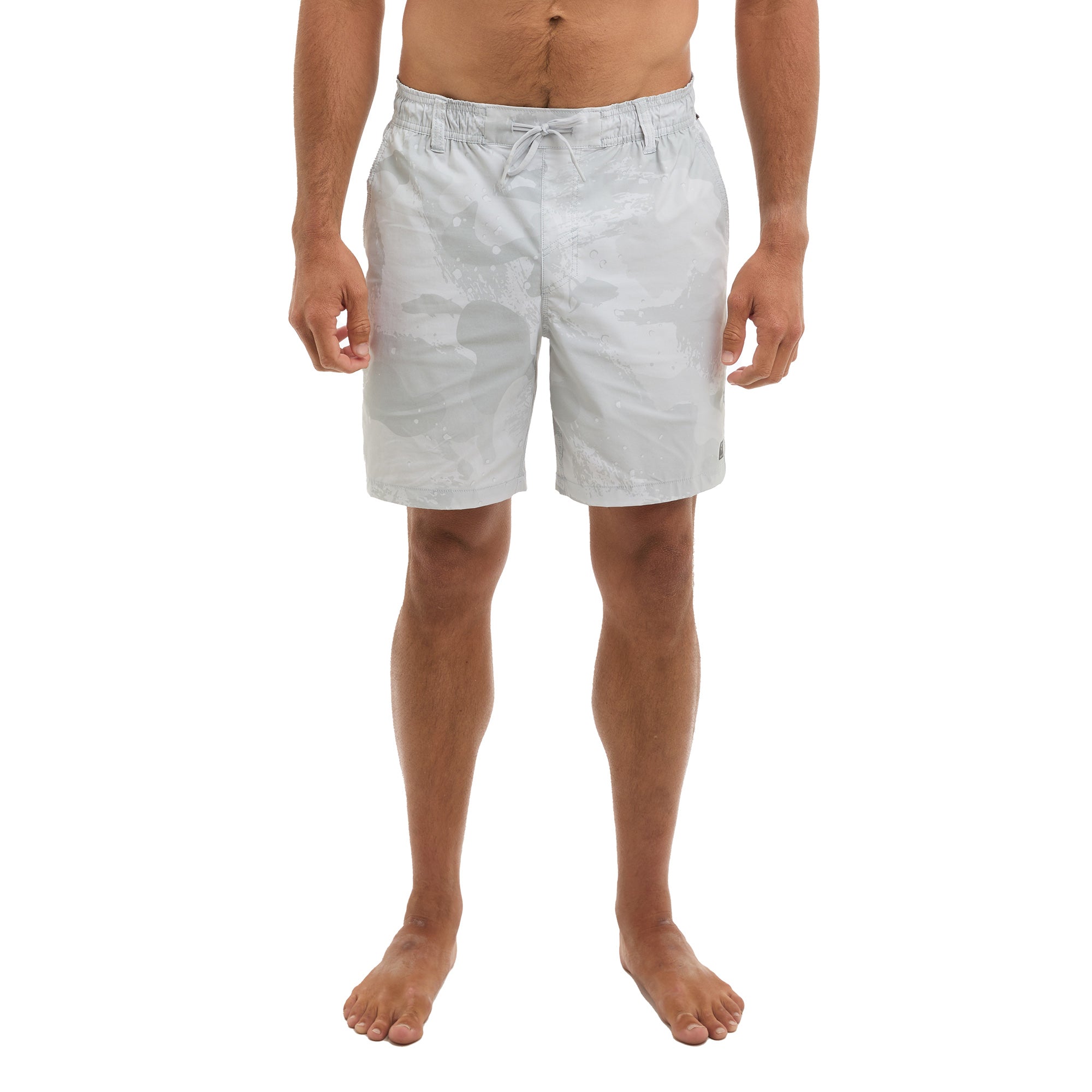 Pelagic Palomar pantaloncini pesca grigio chiaro elasticizzati