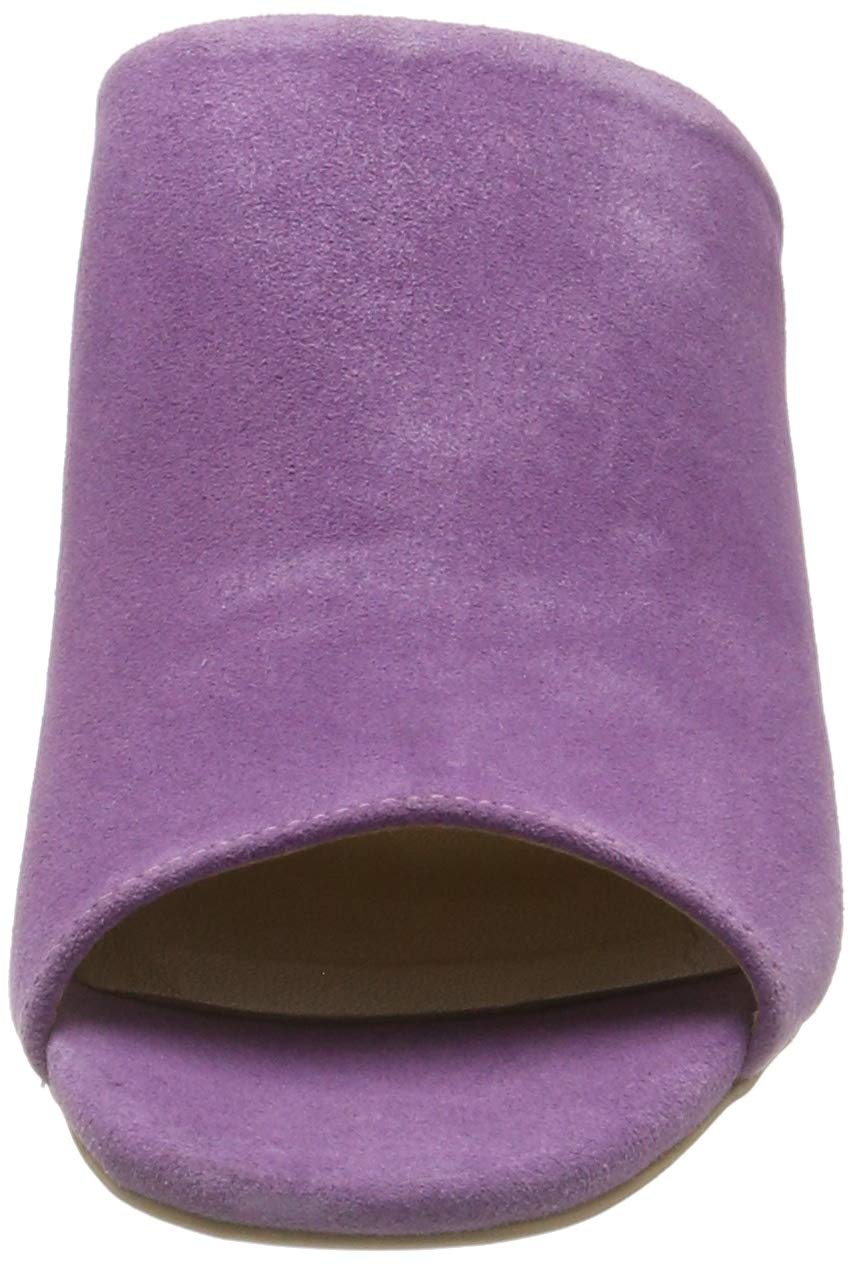Pieces Psmela Suede Mule sandali tacco 7 cm