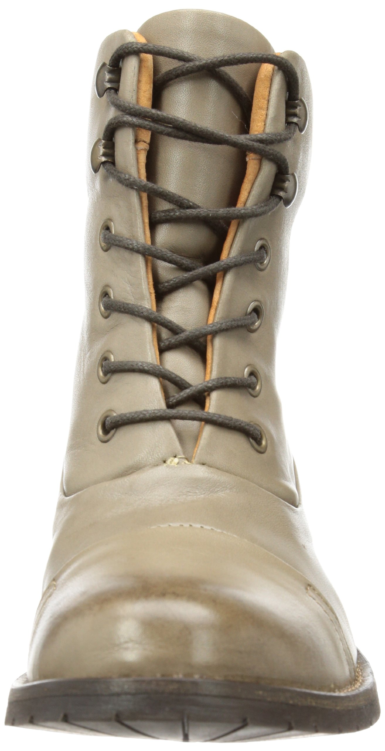 Pieces Senida Leather Boot LT Sand scarpe barca donna pelle