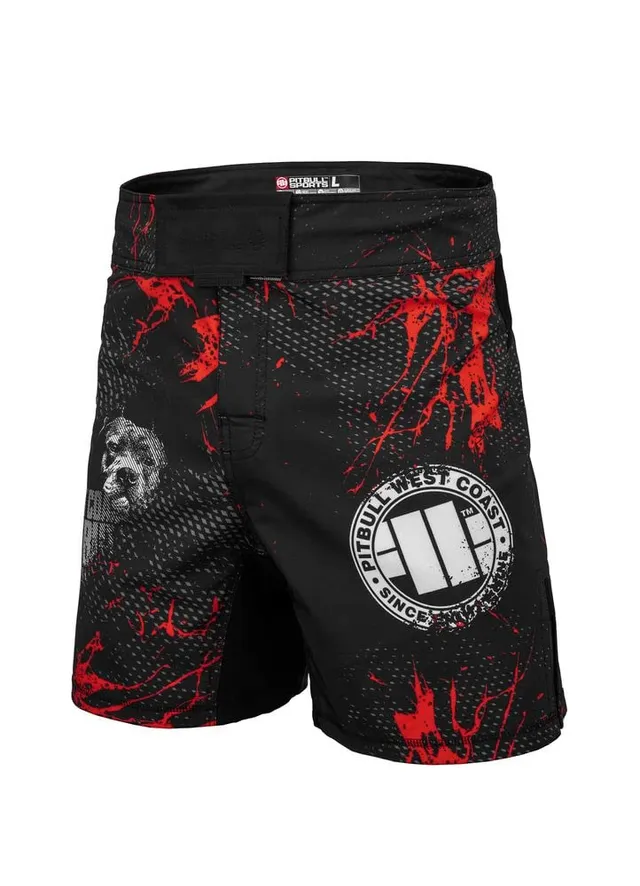 Pit Bull West Coast Blood Dog II pantaloncini allenamento neri