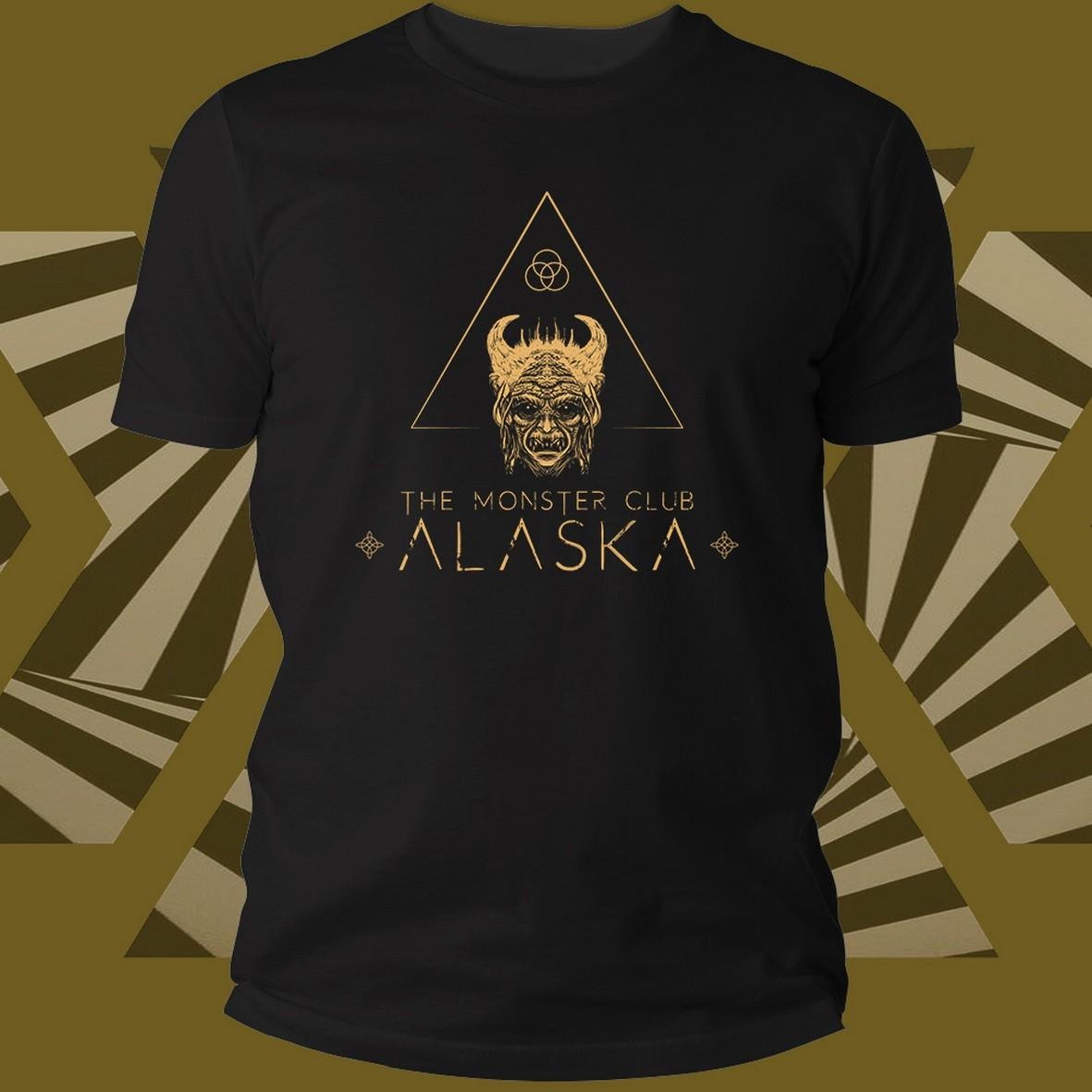 Matrix Music Store Monster Club Alaska Logo t-shirt cotone bio