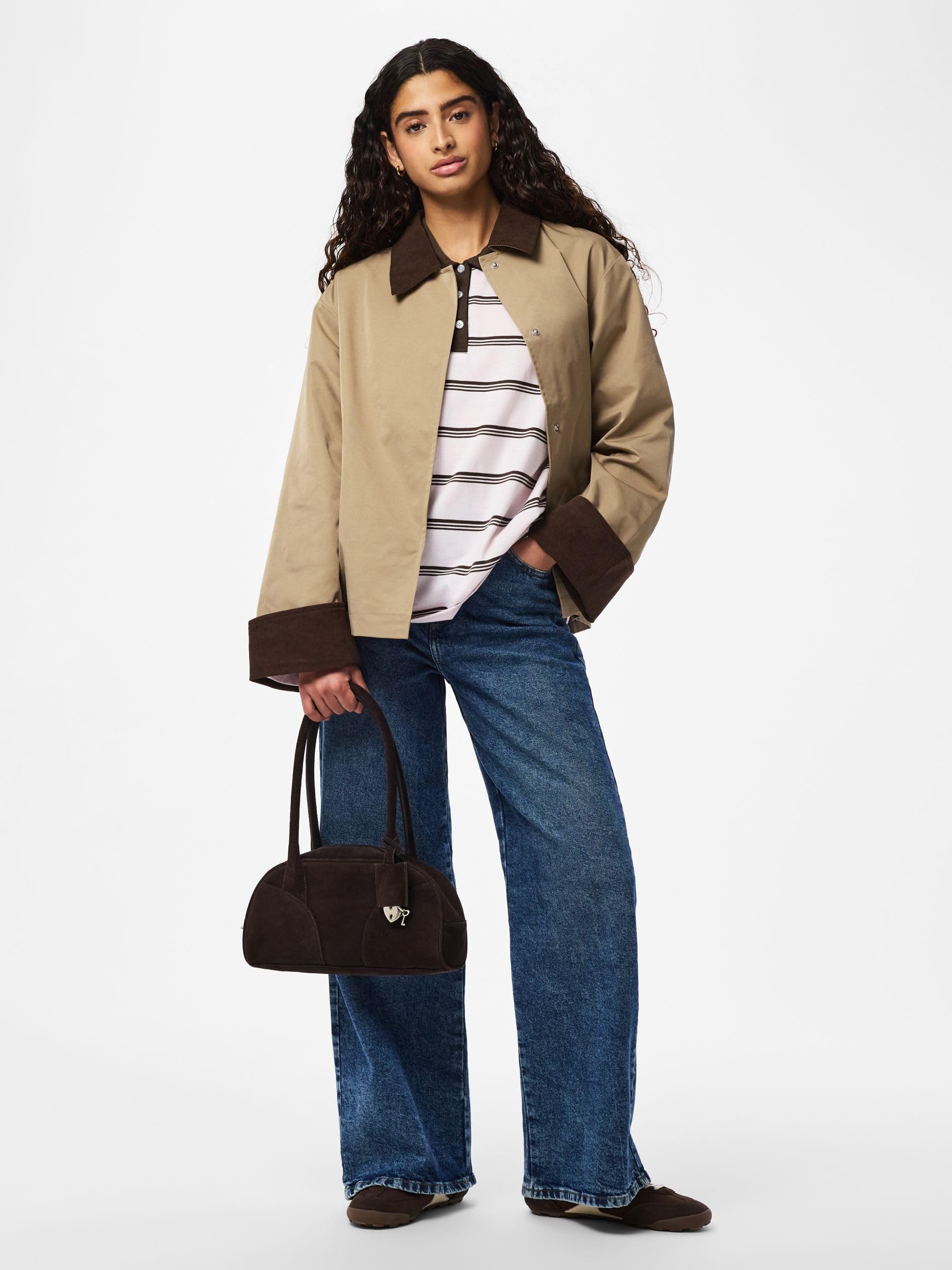 Pieces Pcjorma Short Light Jacket Pwp BC giacca leggera