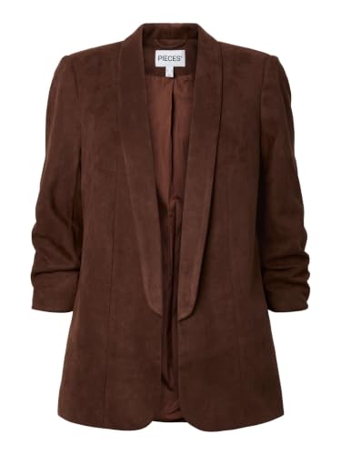 Pieces Pcbosella 3/4 Brushed Blazer Donna Taglia L