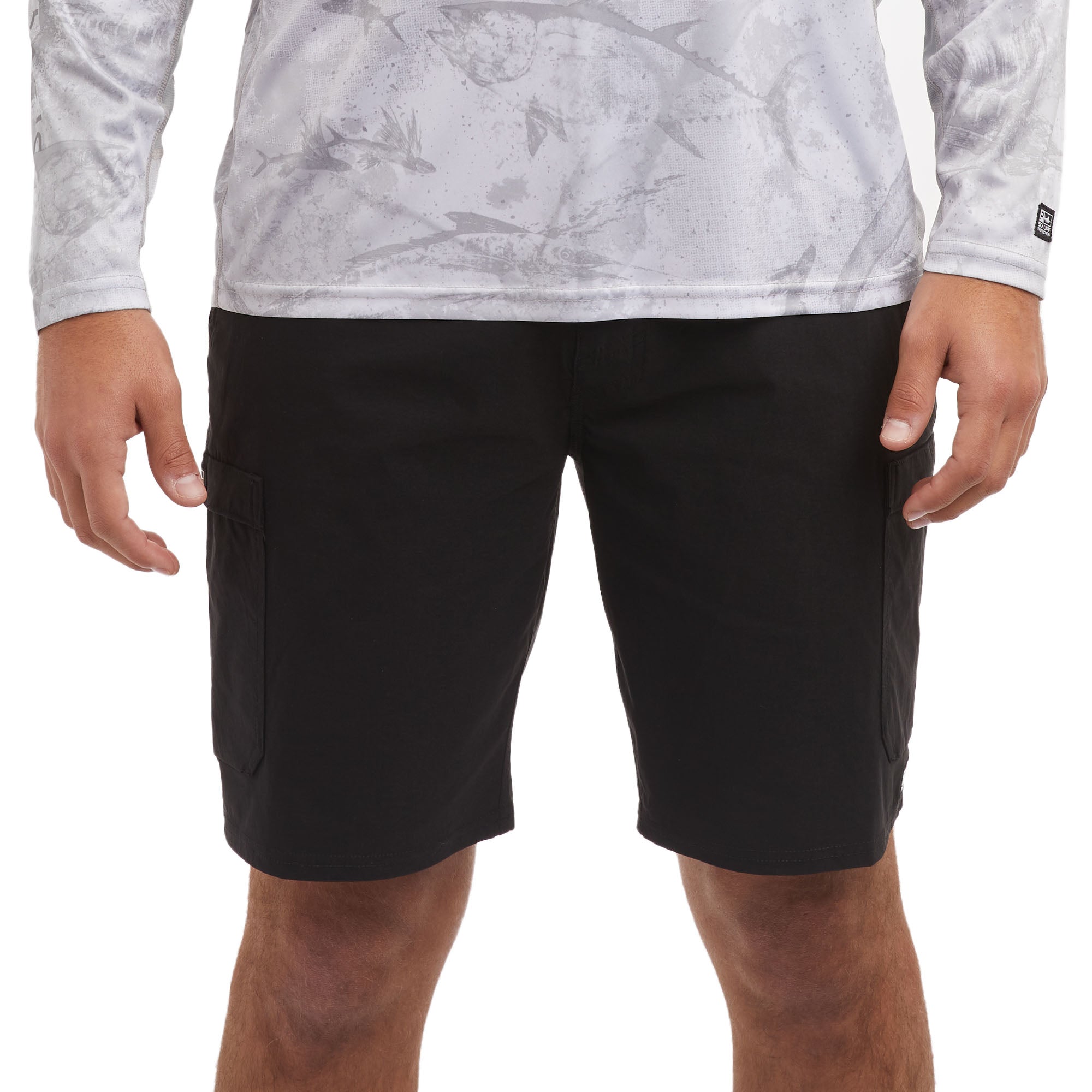 Pelagic Madeira Cargo pantaloncini nero idrorepellenti