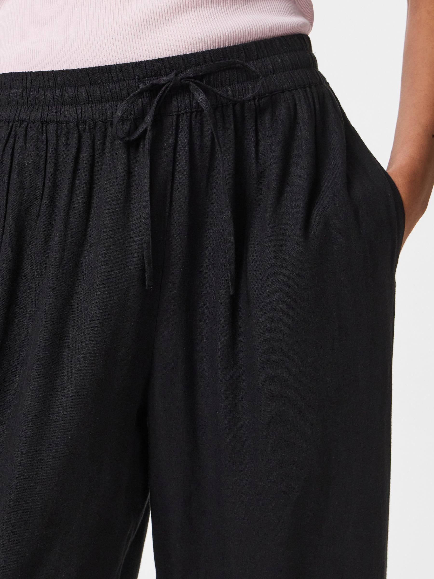 Pieces Pcpia HW Wide pantaloni donna taglia M gamba ampia