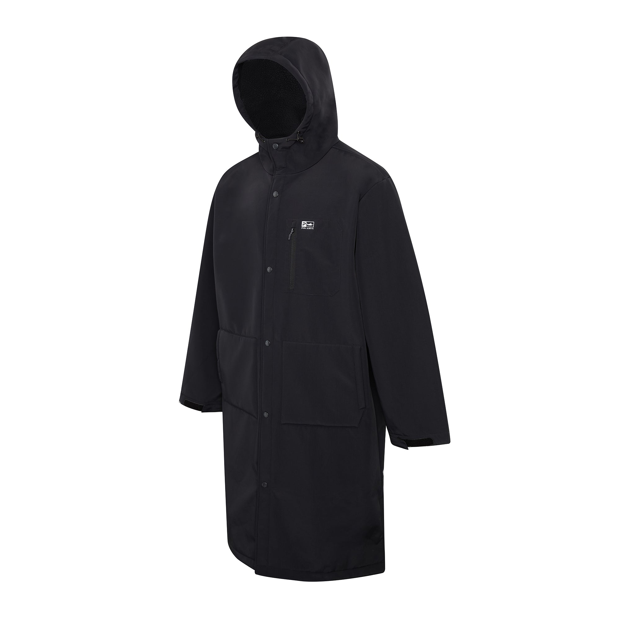 Pelagic Dive Coat parka uomo nero impermeabile