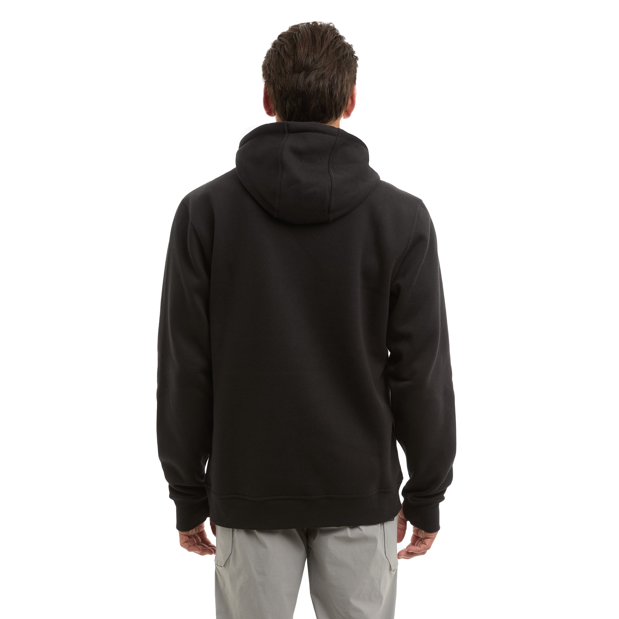 Pelagic Osborn felpa cappuccio cotone Nero