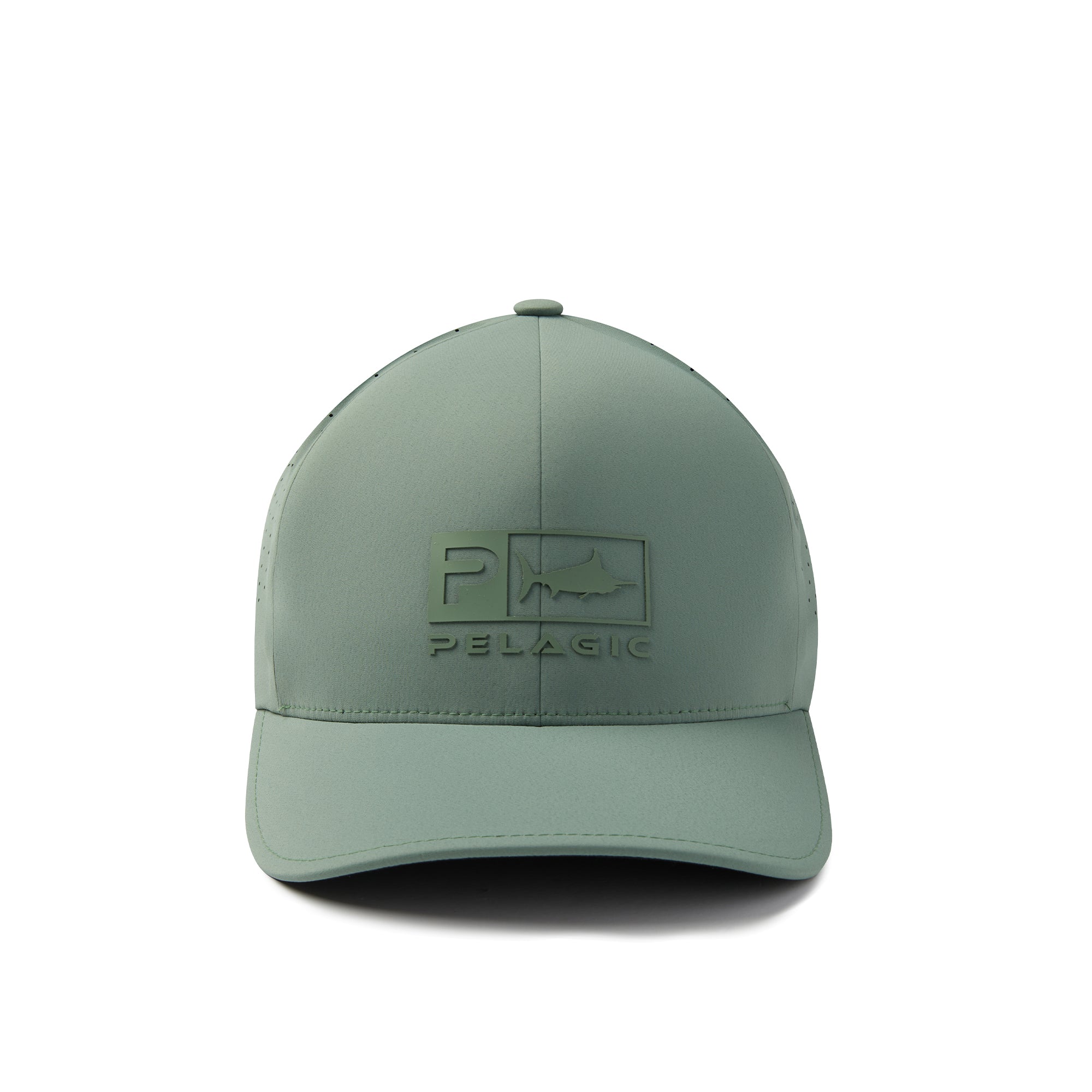 Pelagic Flexfit Delta Icon cappello uomo verde mangrove