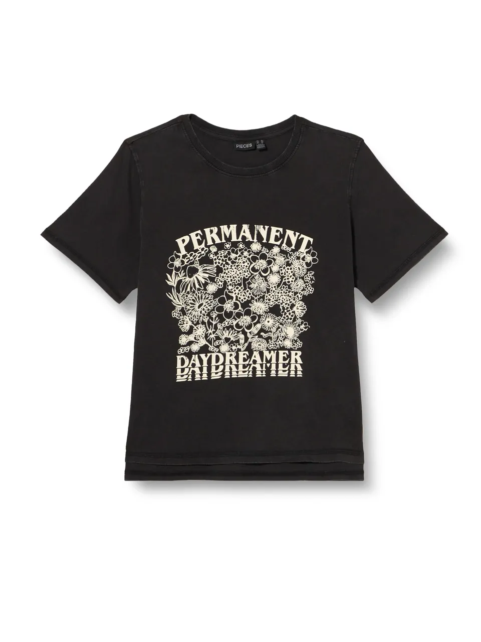 Pieces Pcfinley SS Print T-Shirt Donna M Stampata