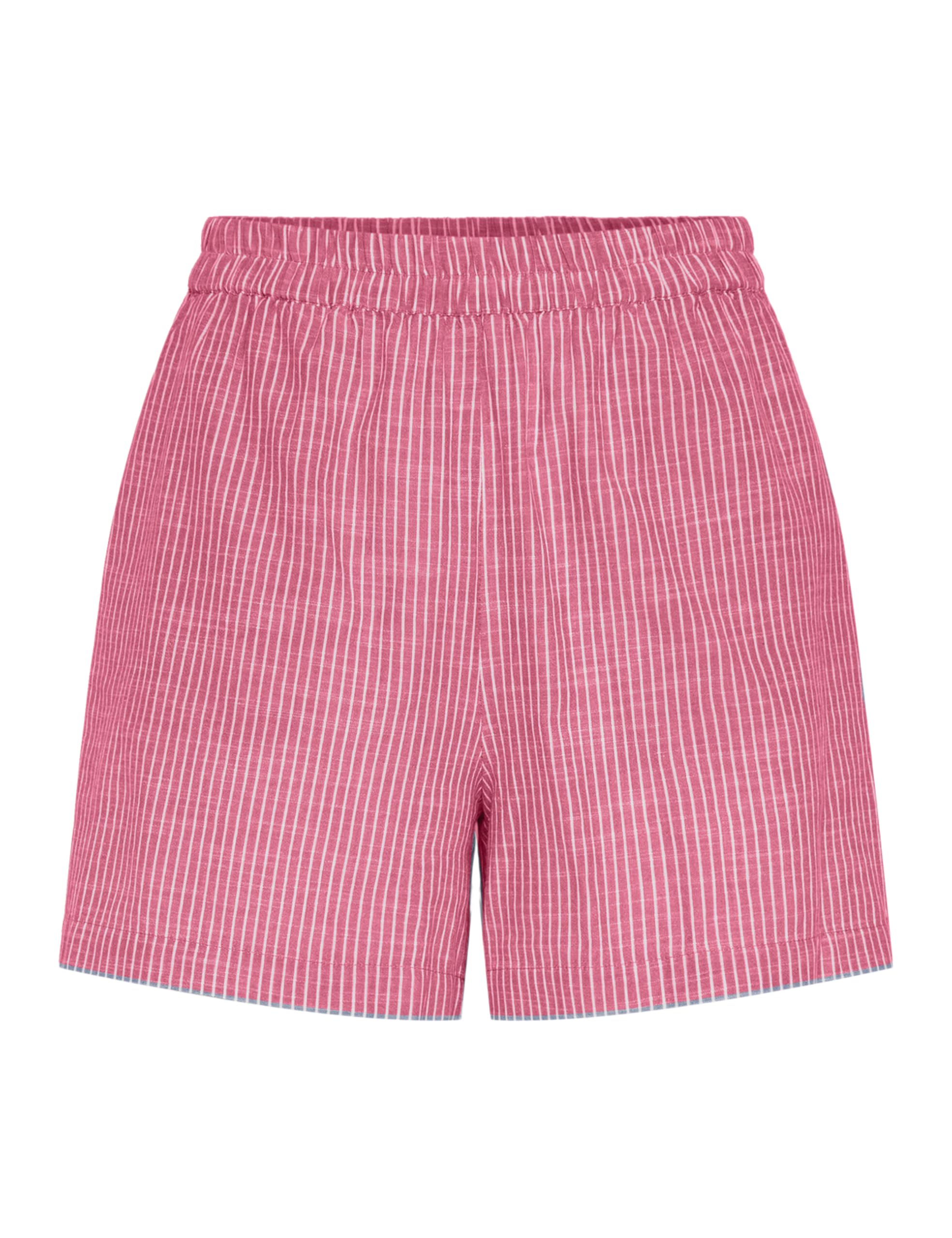 PIECES Pcapia HW Shorts Pantaloncini XS a righe blu