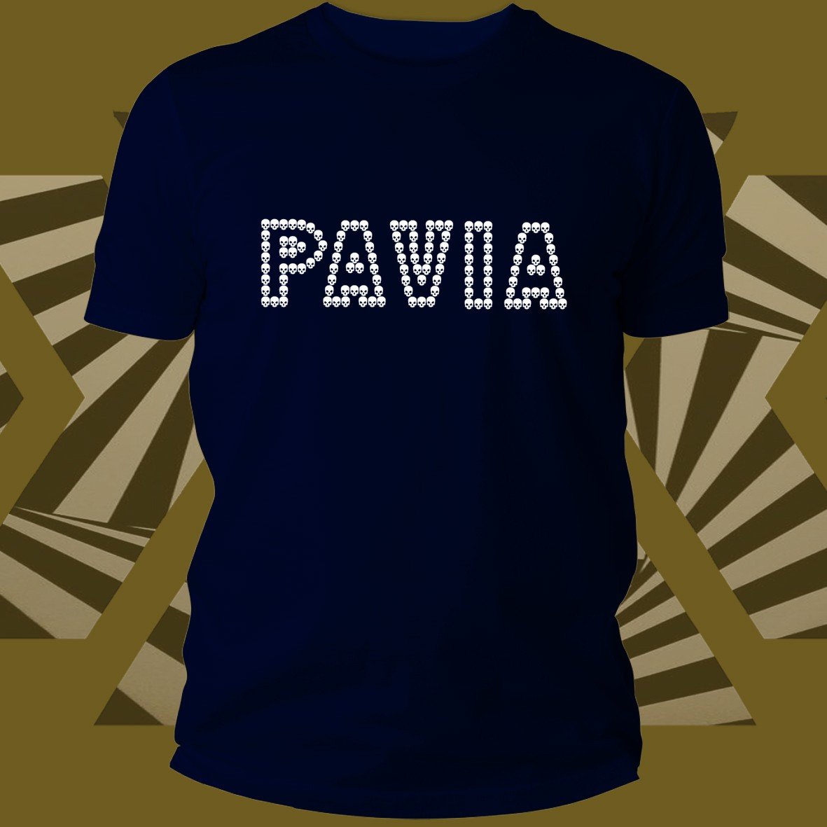 Matrix Music Store Pavia White Skull t-shirt unisex stampa digitale