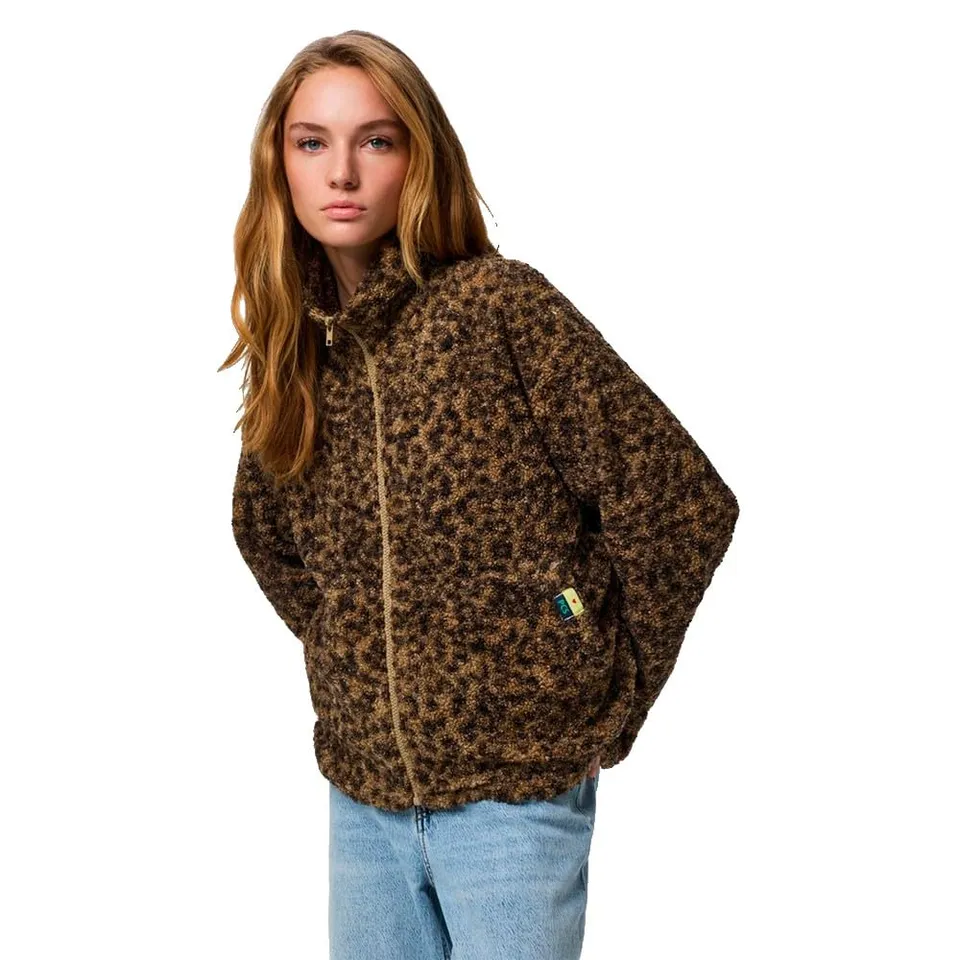 Pieces Katty Teddy gilet teddy 2XL poliestere riciclato