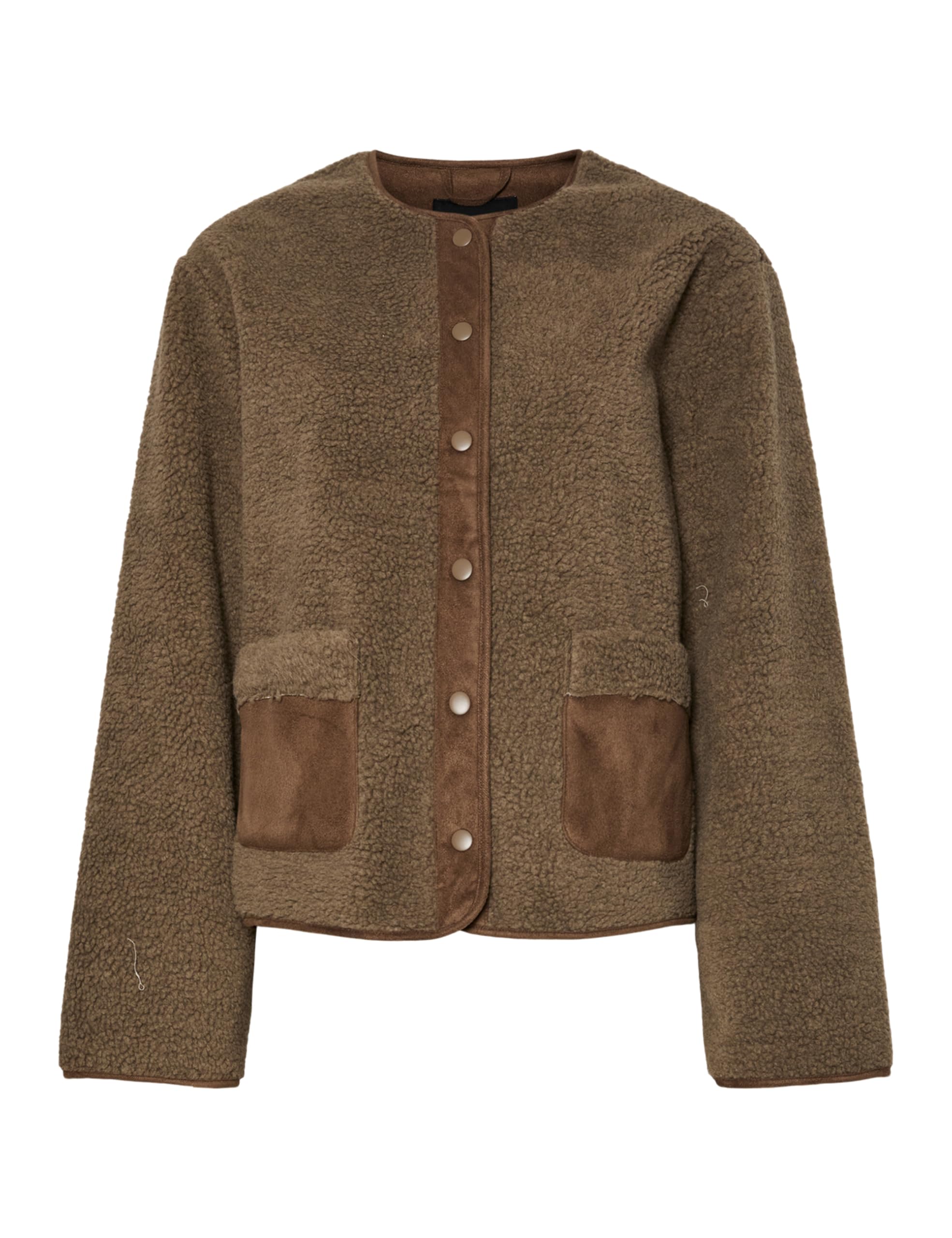 Pieces Pcjune Teddy Giacca Donna XS morbida