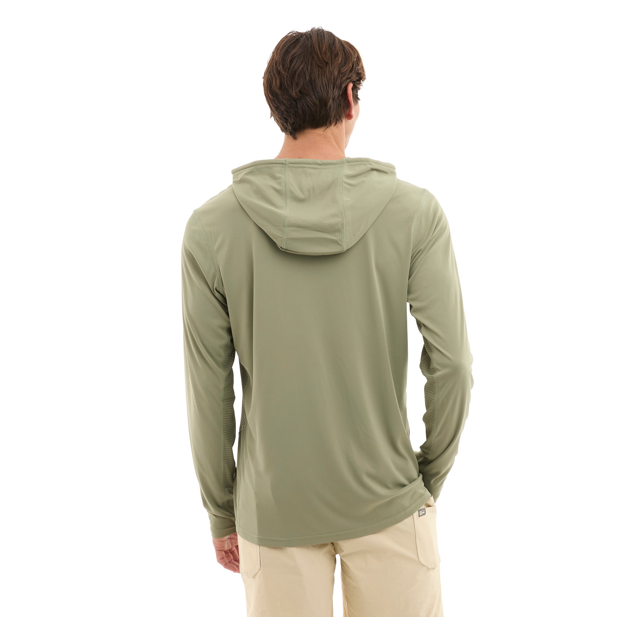 Pelagic Vaportek maglia pesca maniche lunghe verde UPF 50+