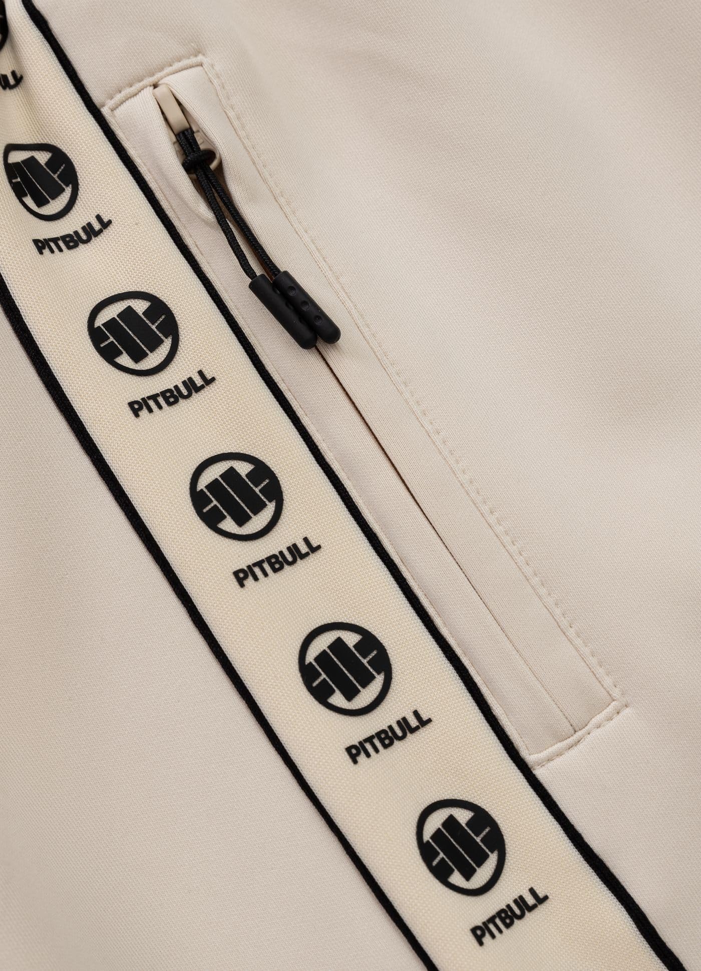 Pitbull Oldschool Powers Shorts Uomo Cotone Zip