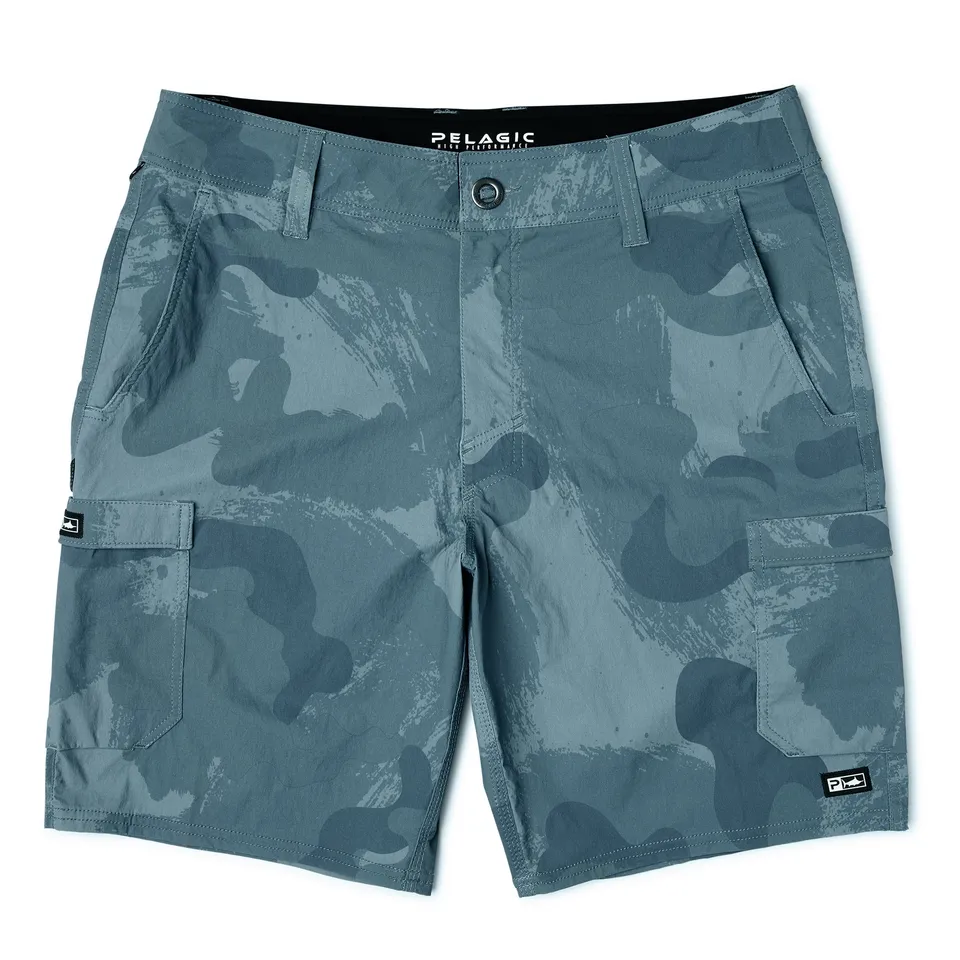 Pelagic Madeira Cargo pantaloncini petrolio asciugatura rapida