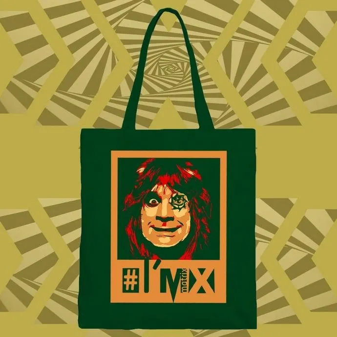 Matrix Music Store I’m X Ozzyx 2 shopper cotone organico