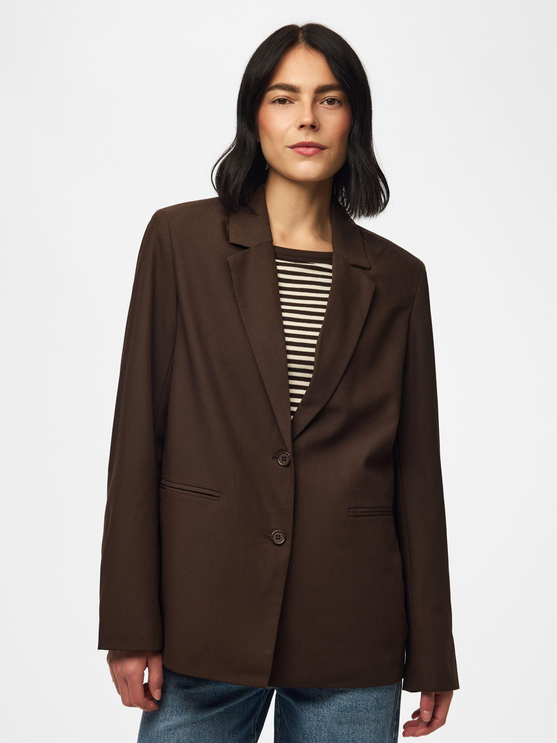 Pieces Pcbosella LS Loose Blazer Noos blazer donna