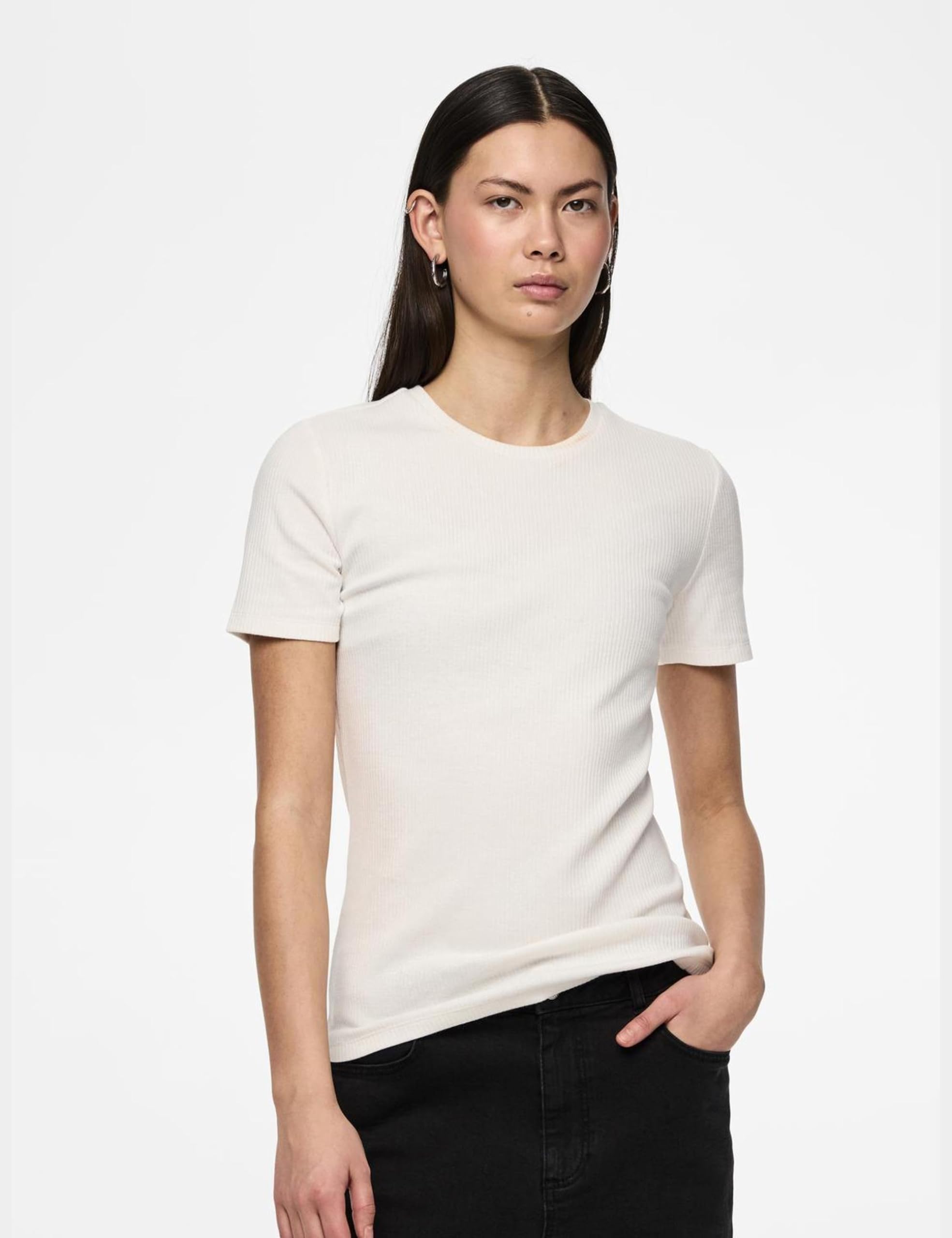 Pieces Pcruka SS Top Noos BC t-shirt manica corta