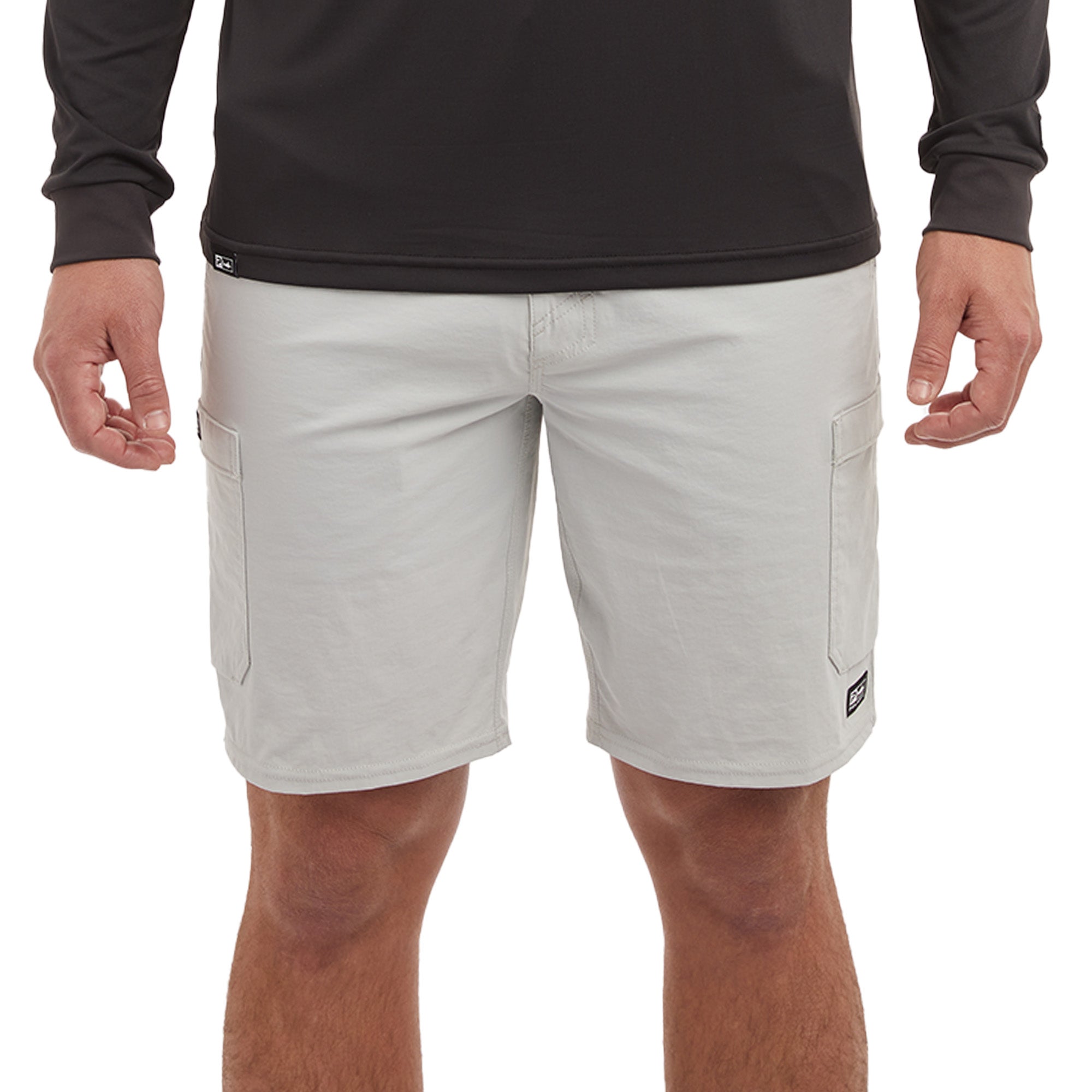 Pelagic Madeira Cargo pantaloncini grigio chiaro idrorepellenti