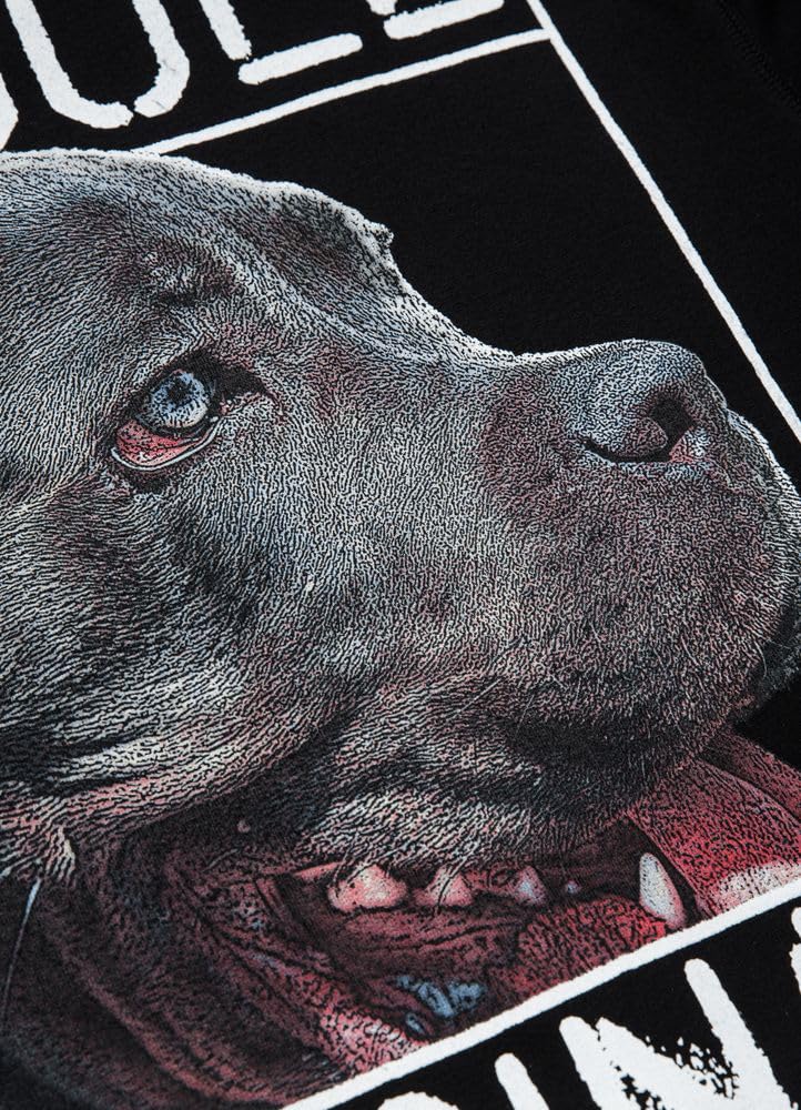 Pit Bull West Coast Origin felpa uomo cappuccio cotone