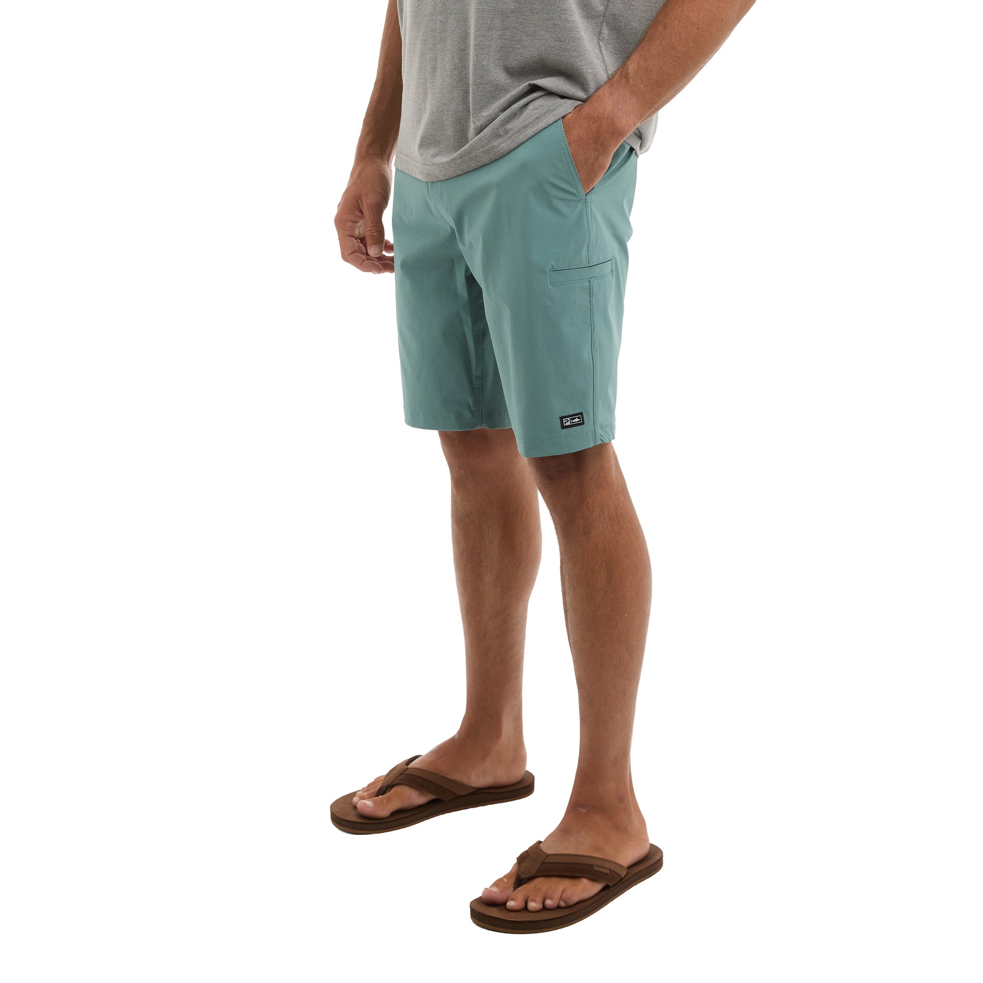 Pelagic Mako shorts uomo blu atlantico tessuto elasticizzato