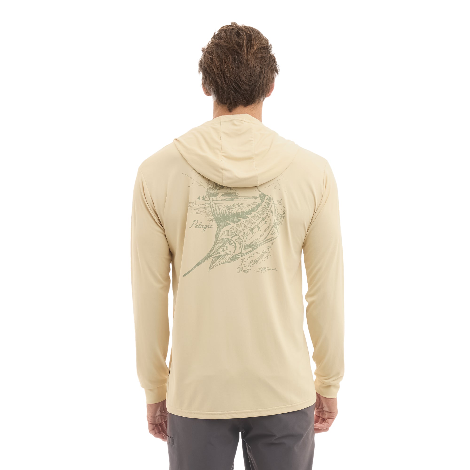 Pelagic Aquatek Goione maglia pesca sabbia UPF 50+