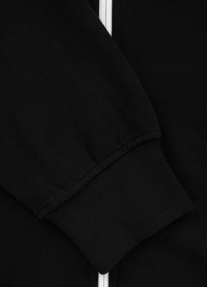Pit Bull West Coast Small Logo felpa zip cappuccio M cotone