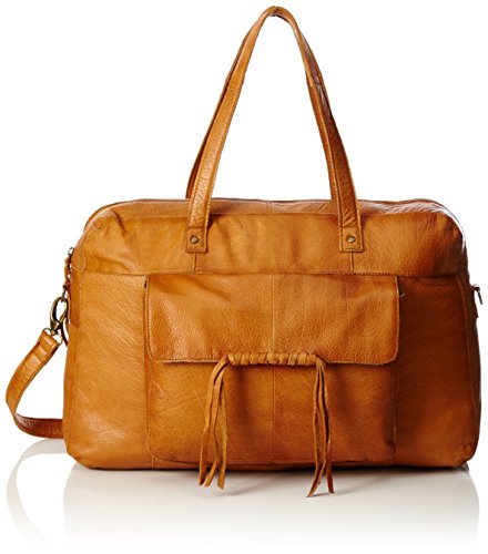 Pieces Pcmusta Leather Travel Bag borsa viaggio pelle