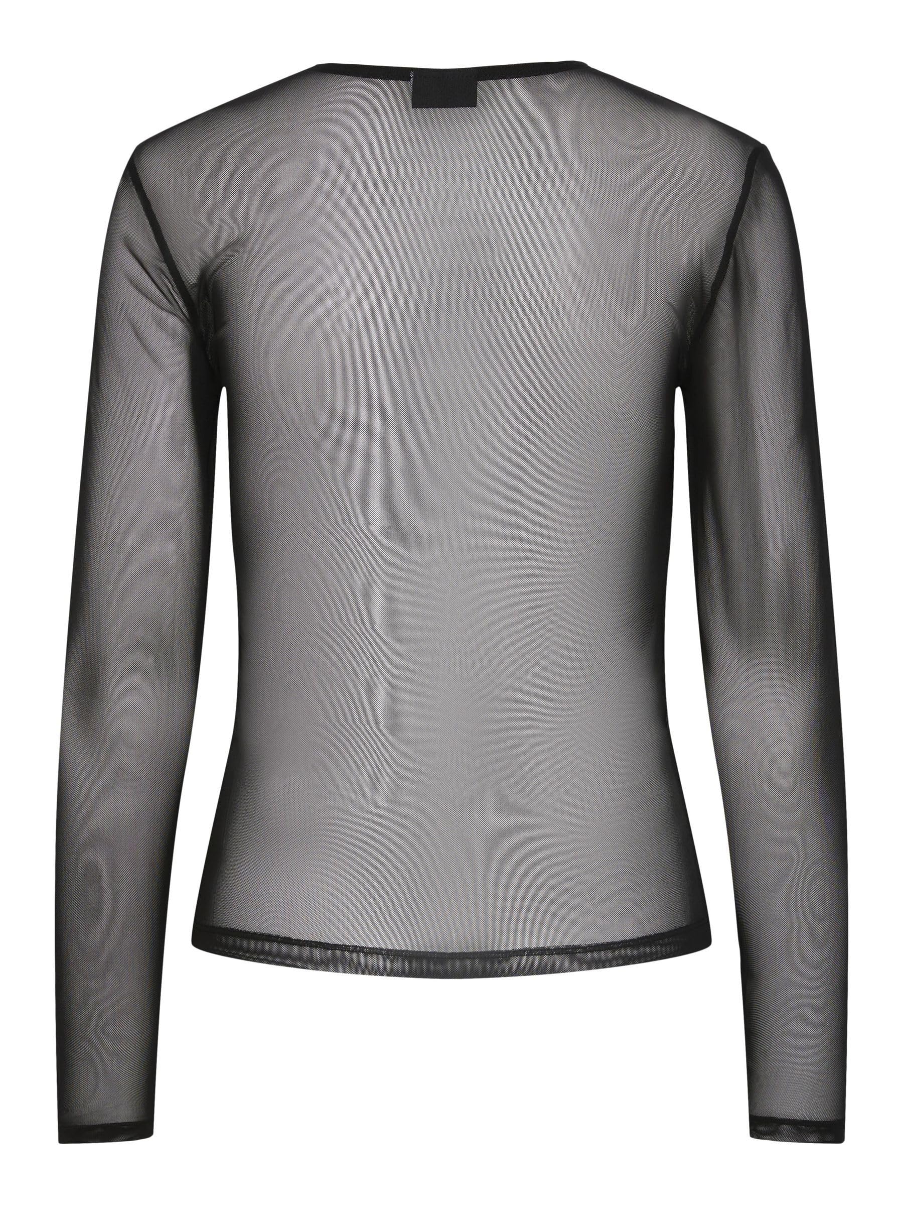 Pieces Pcninni top donna maniche lunghe cotone