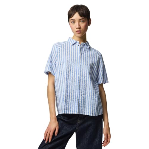 Pieces Stinna camicia donna 2XL a righe
