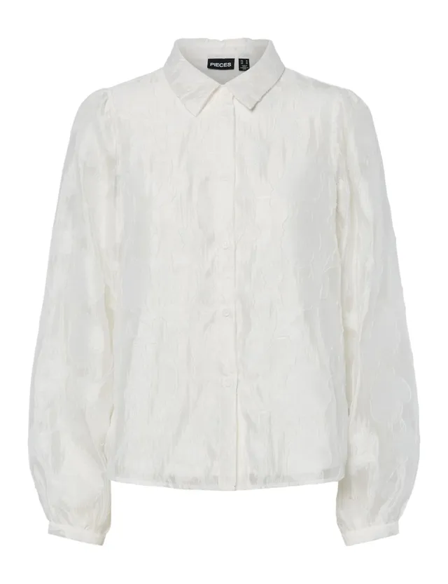 Pieces Pcjala camicia donna manica lunga taglia M