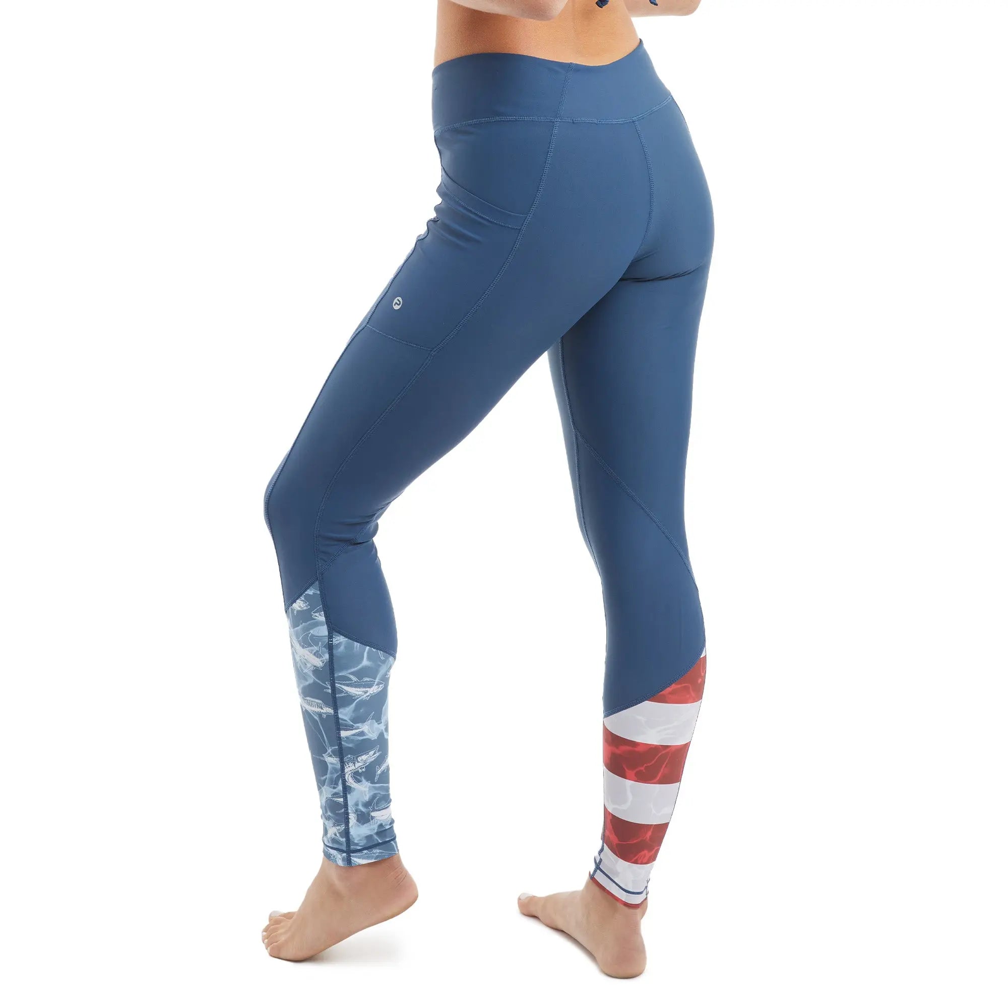 PELAGIC Ws Fiji leggings Americamo asciugatura rapida