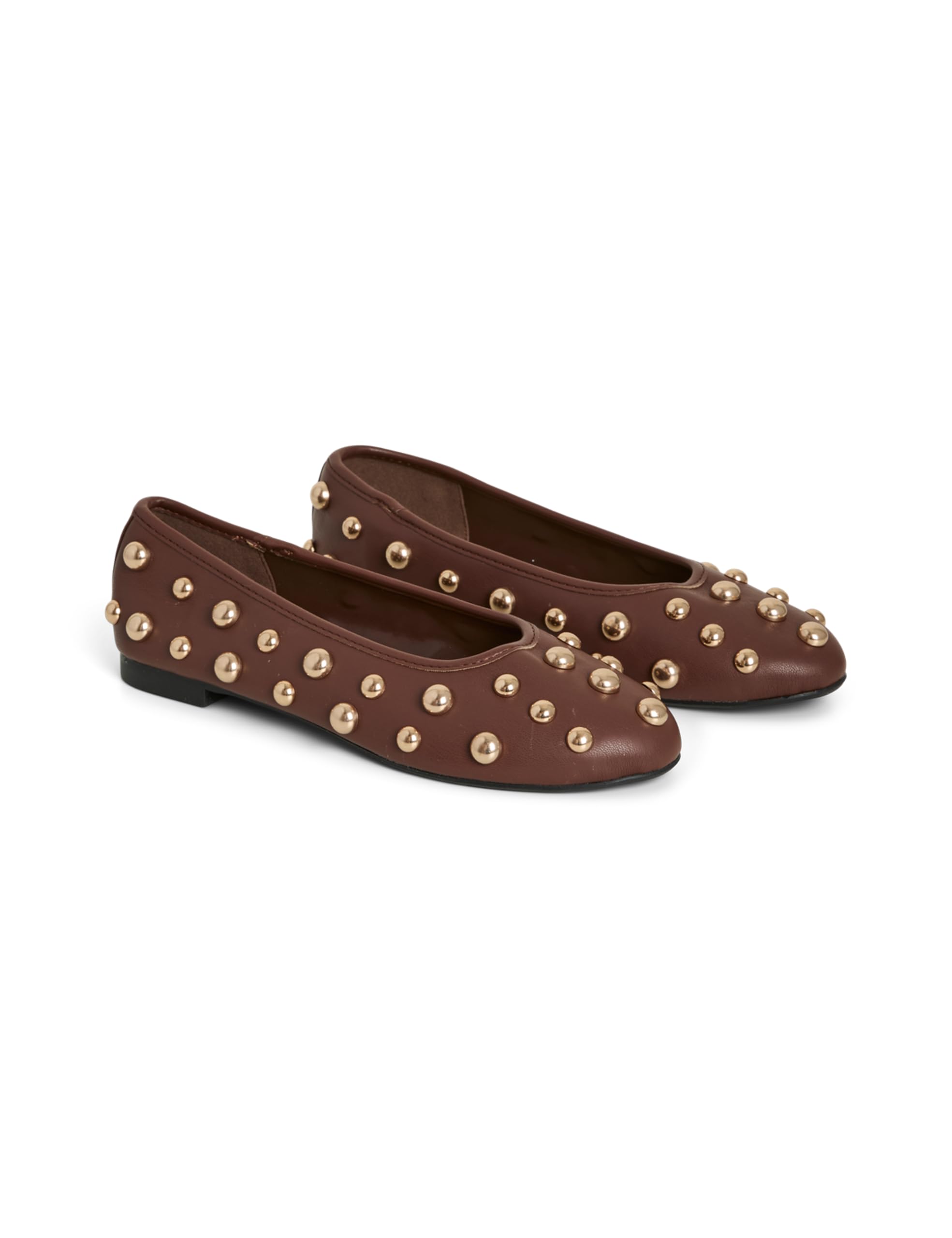 Pieces Pckaroline Stud Ballerina HG ballerine 41 EU borchie