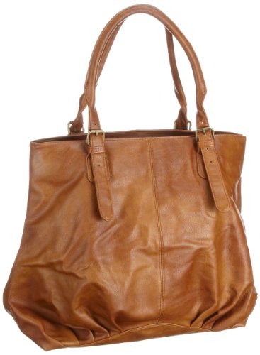 Pieces Hamlet borsa donna cognac 53x34x25 cm