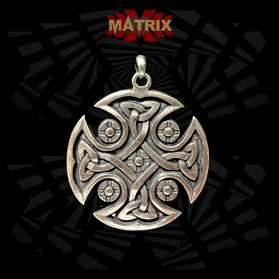 Celtic Medallion ciondolo zamak con cordino