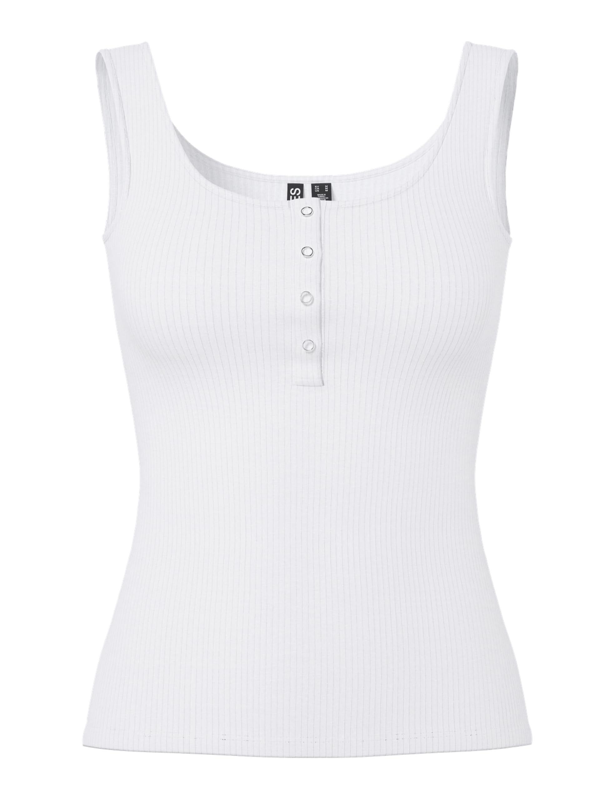 Pieces PCKITTE canotta donna slim fit a costine