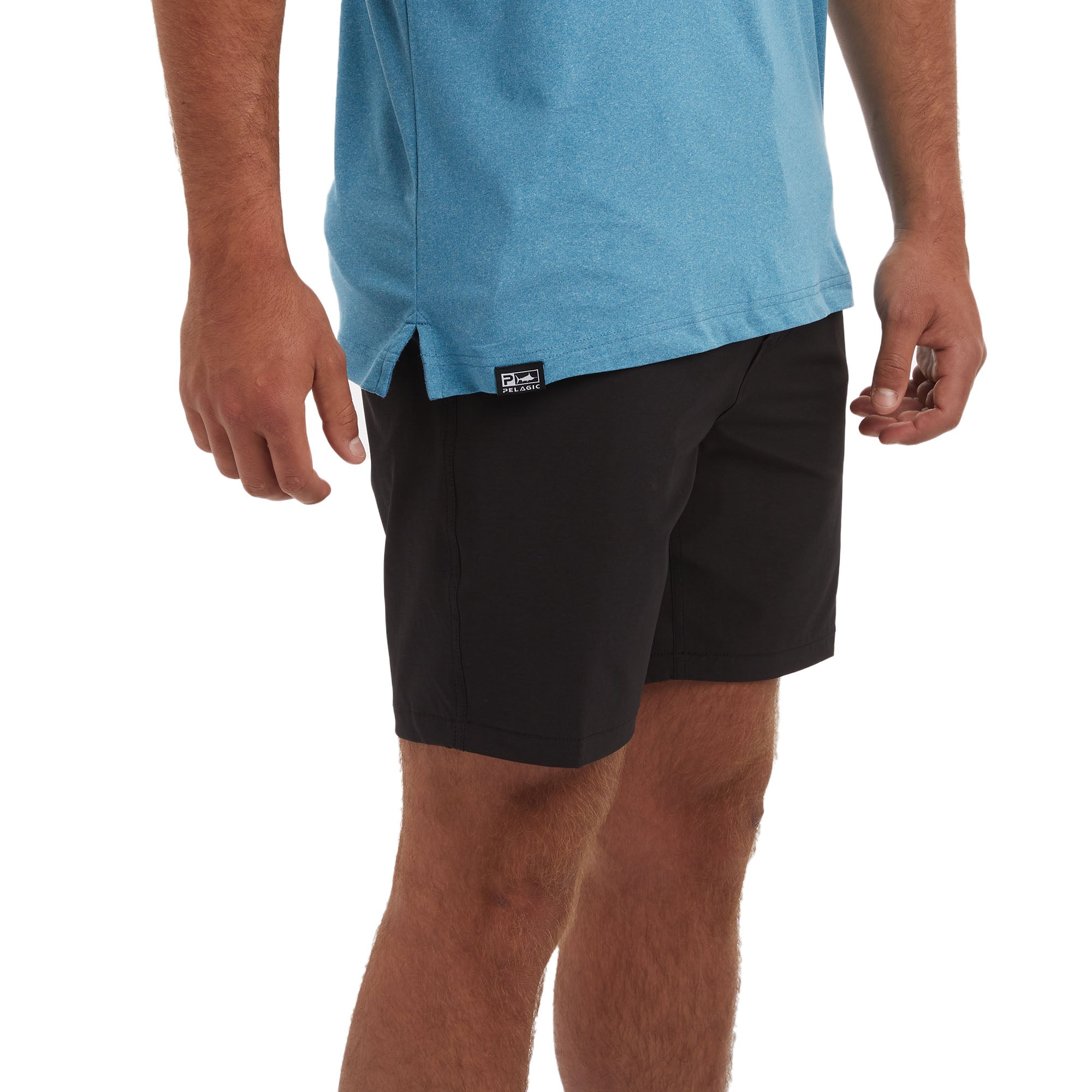Pelagic Mako shorts uomo neri 18 pollici traspiranti