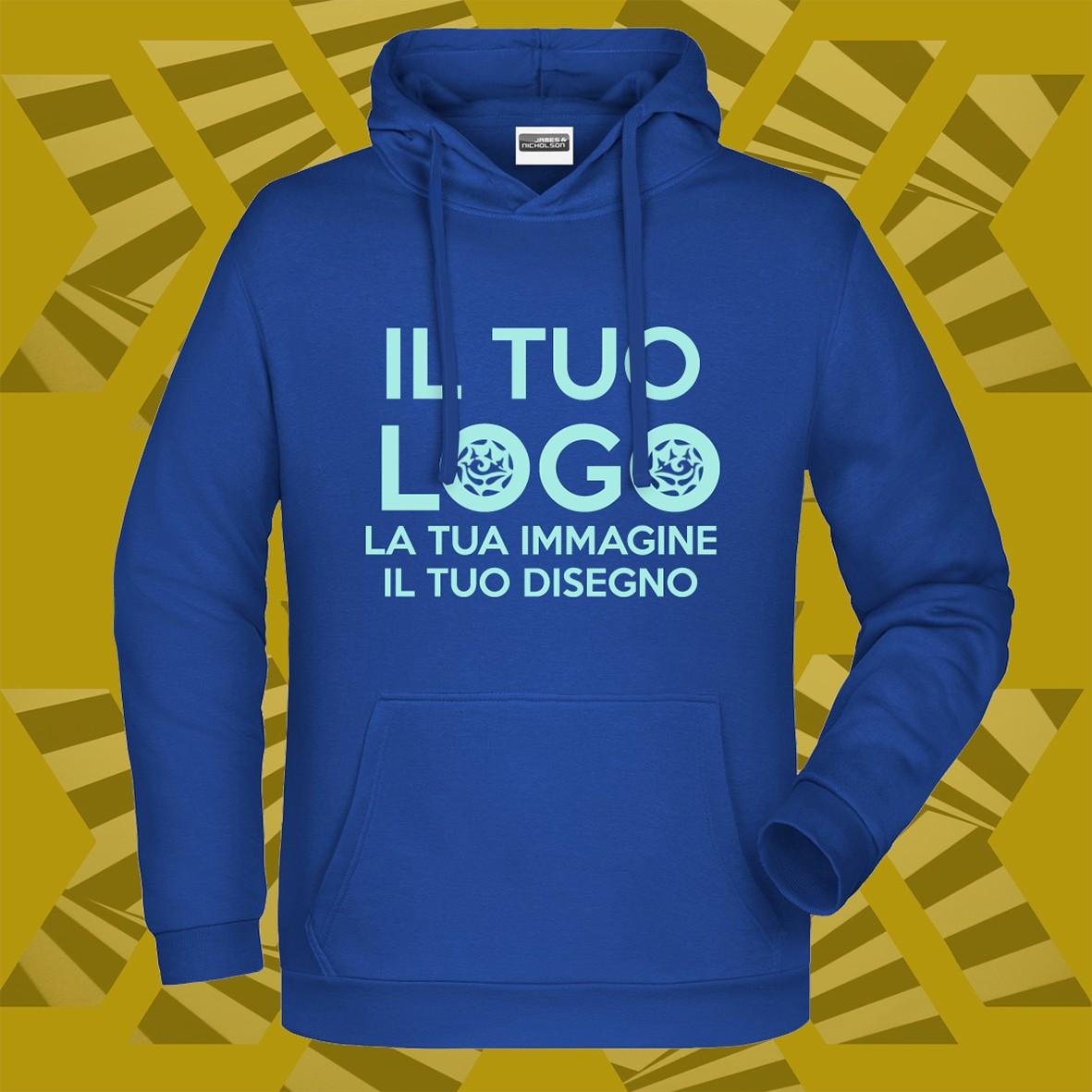 Matrix Music Store Personalizzati felpa cappuccio personalizzabile cotone