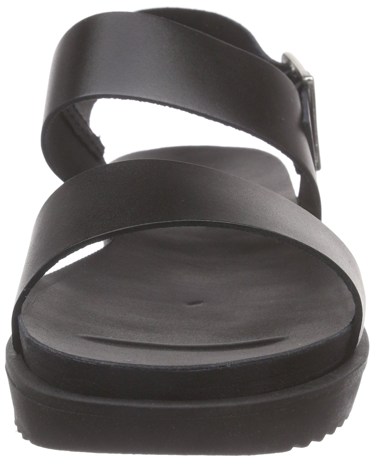 Pieces Psjayde sandali donna plateau pelle fibbia