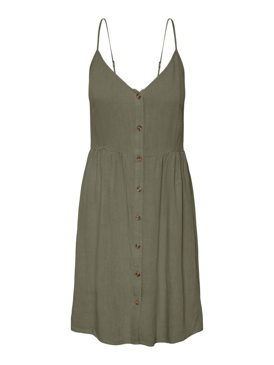 Pieces Pcvinsty Slip Dress Noos vestito donna sottoveste