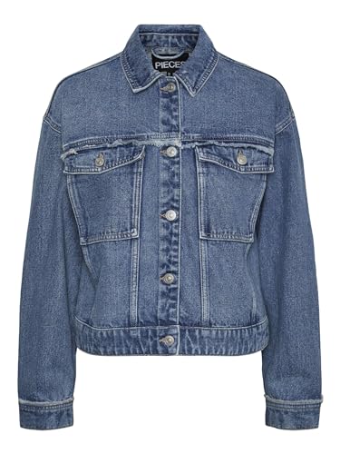 Pieces Pcalfi LS giacca jeans donna M