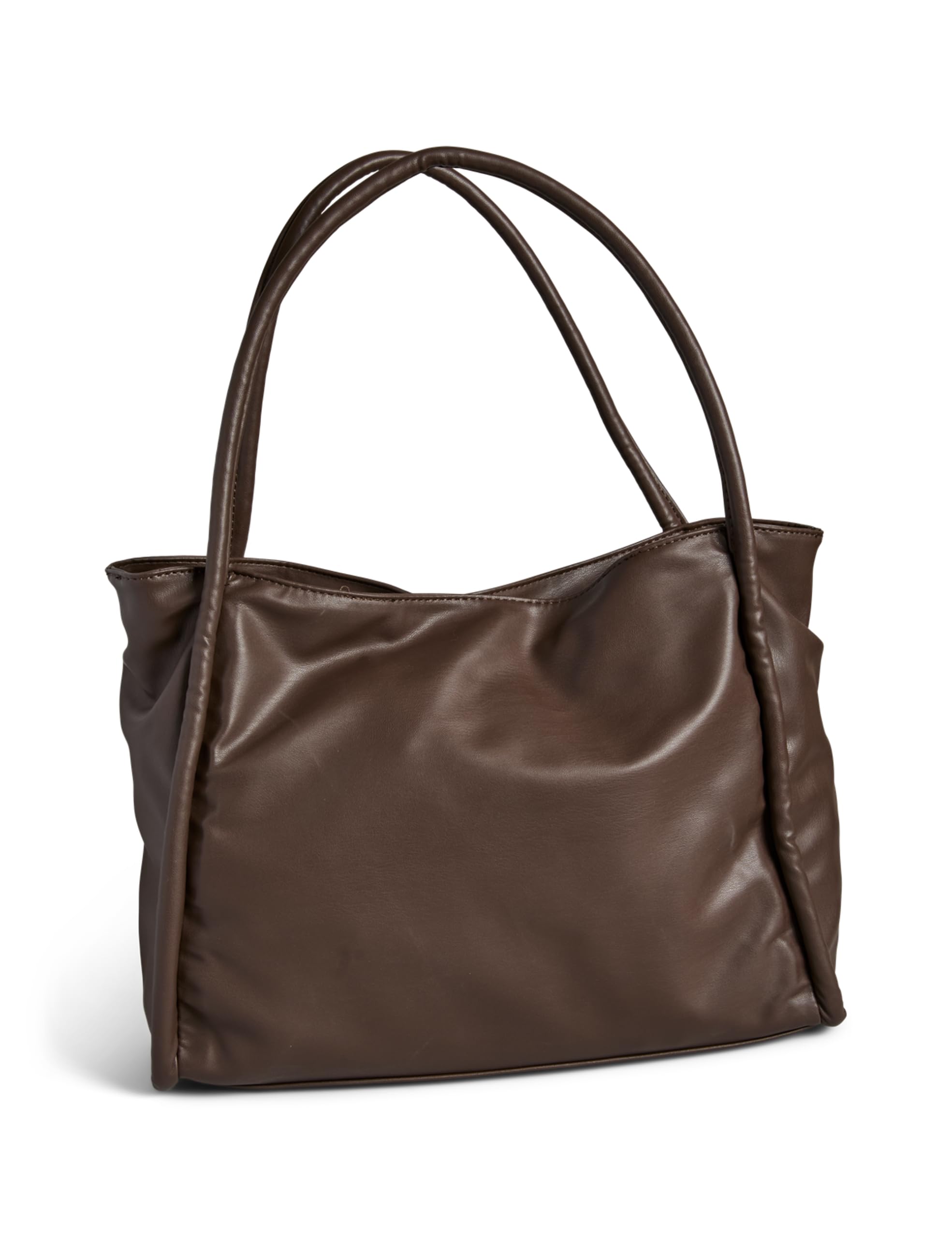 Pieces Pcranna Shopper Wb borsa donna marrone scuro