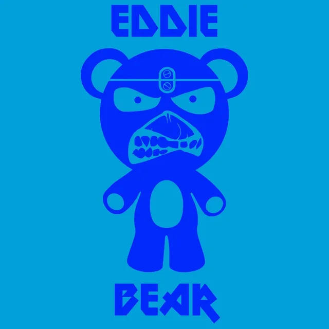 Matrix Music Store Kid Rex Eddie Bears Blue body cotone
