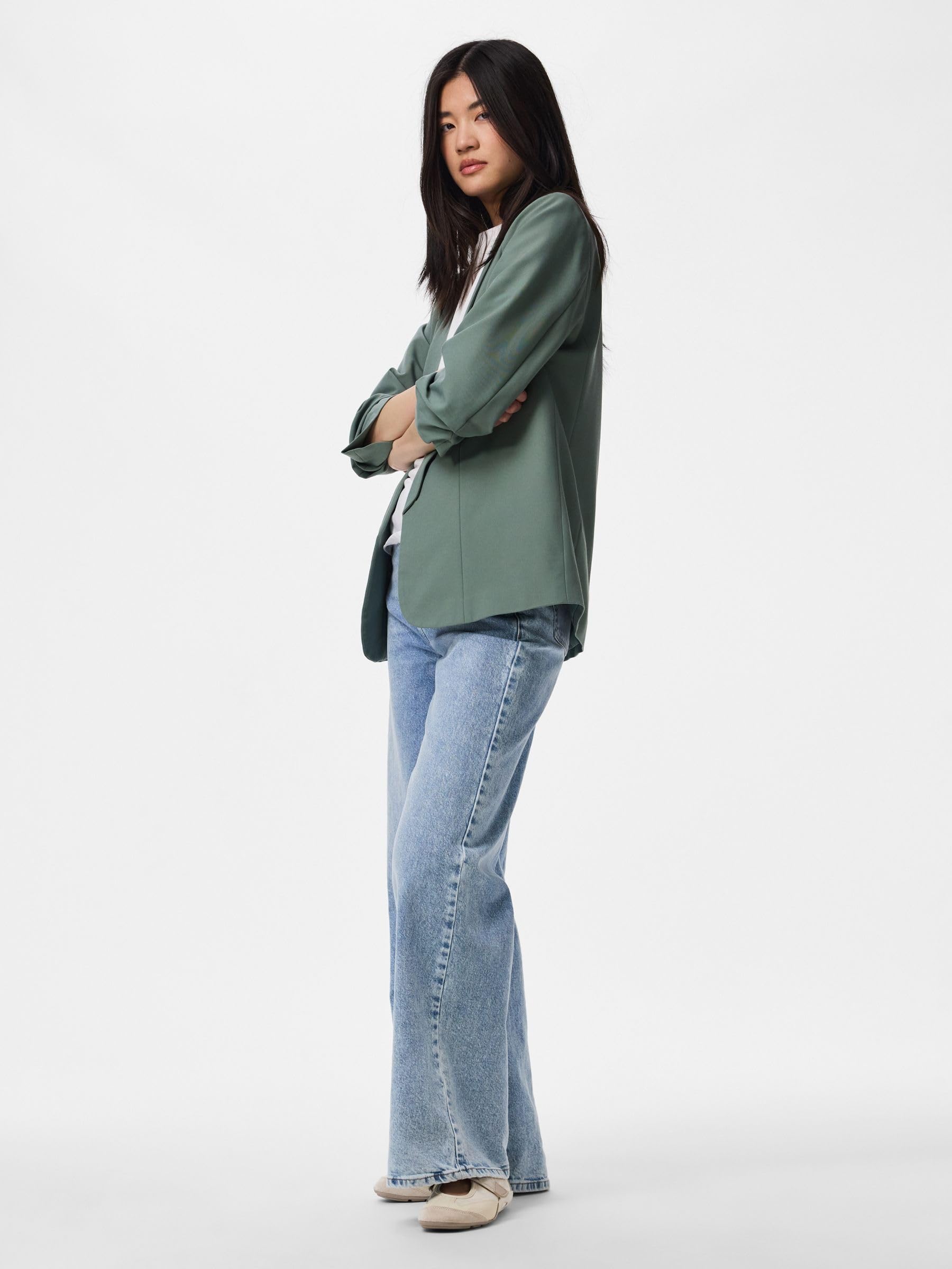 Pieces Pcbosella 3/4 Blazer Noos BC blazer donna comodo