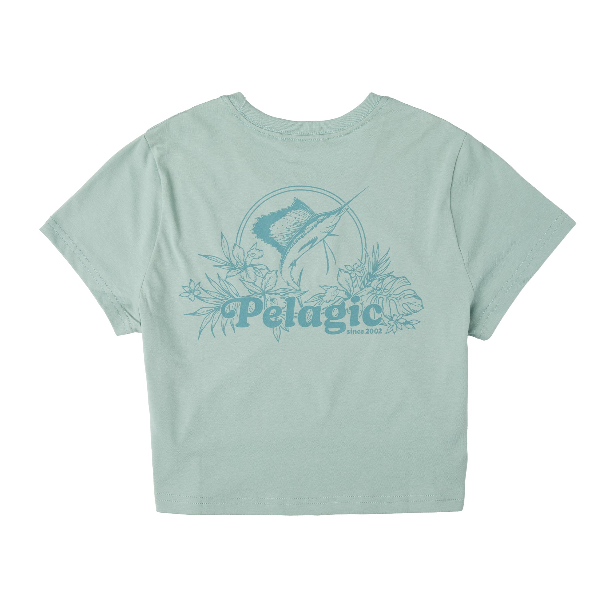 Pelagic Tropic Sea Ws t-shirt donna cotone salvia