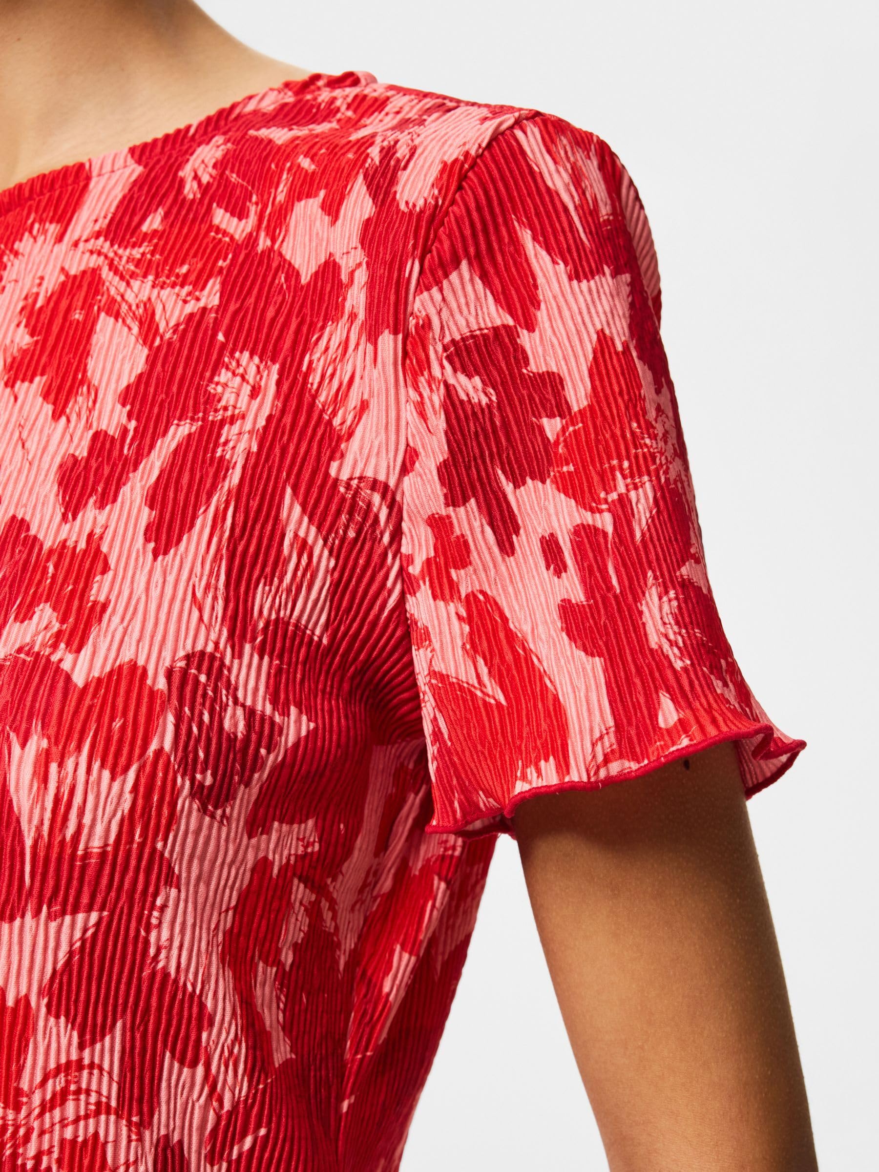 Pieces Pcflora SS O-Neck Top Jrs maglietta XL girocollo