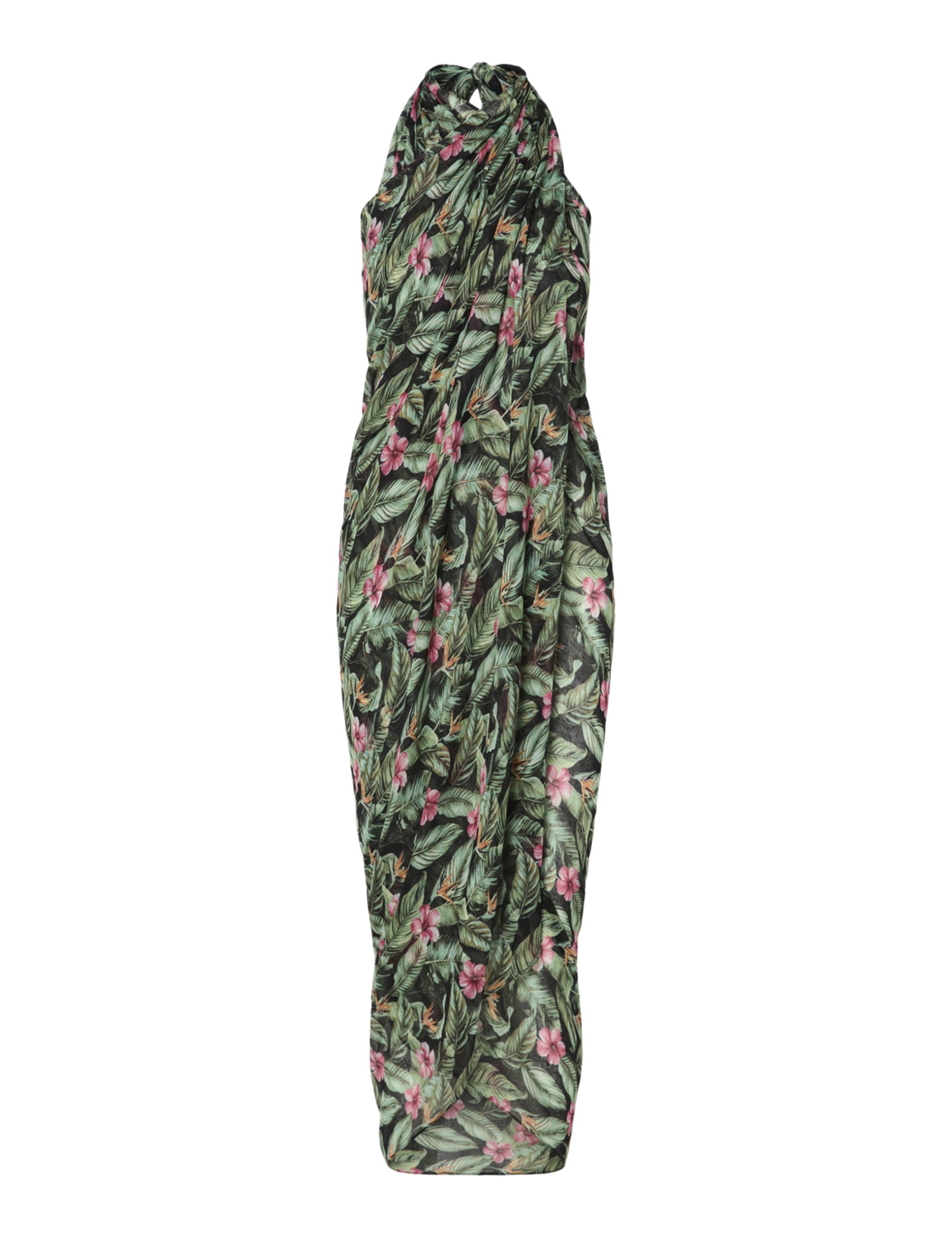 Pieces Pcbaninna 5 in 1 pareo donna nero taglia unica