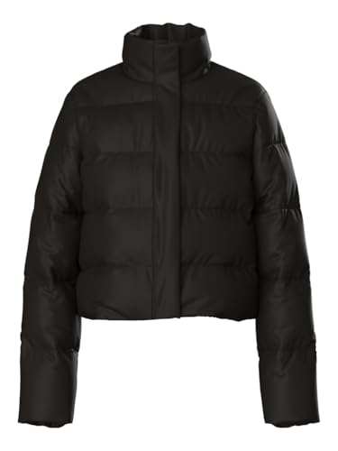Pieces Pcbee Highneck Cropped Puffer giacca donna nera S
